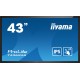 iiyama T4362AS-B1 pantalla de señalización Panel plano interactivo 108 cm (42.5'') IPS 500